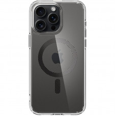 Чохол Spigen для iPhone 15 Pro Ultra Hybrid MagFit, Carbon Fiber