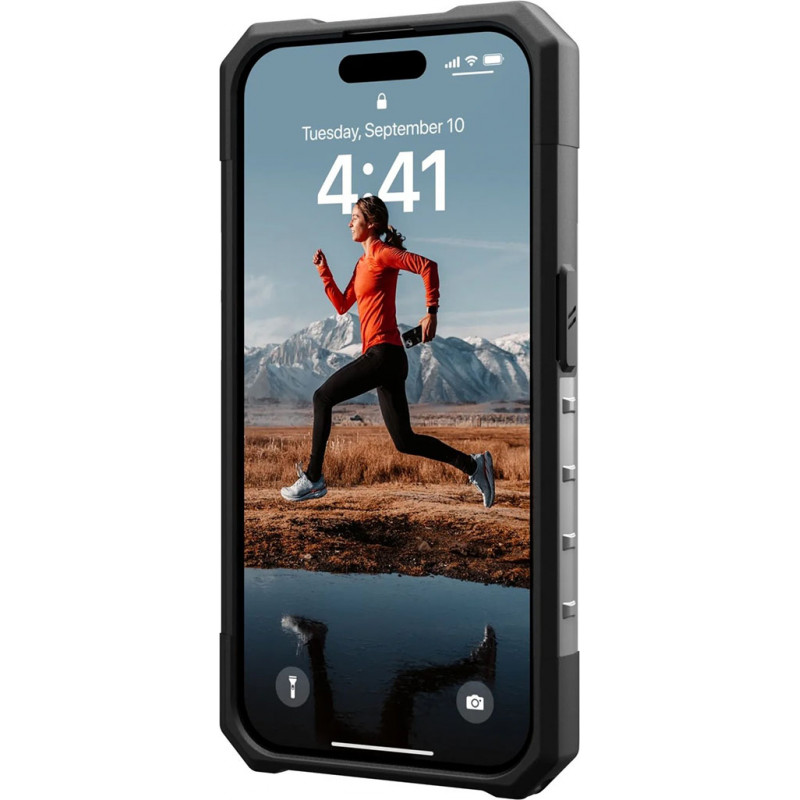 Чохол UAG для Apple iPhone 15 Pro Plasma, Ash