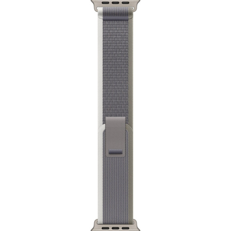 Ремінець Apple для 49mm Green/Gray Trail Loop S/M