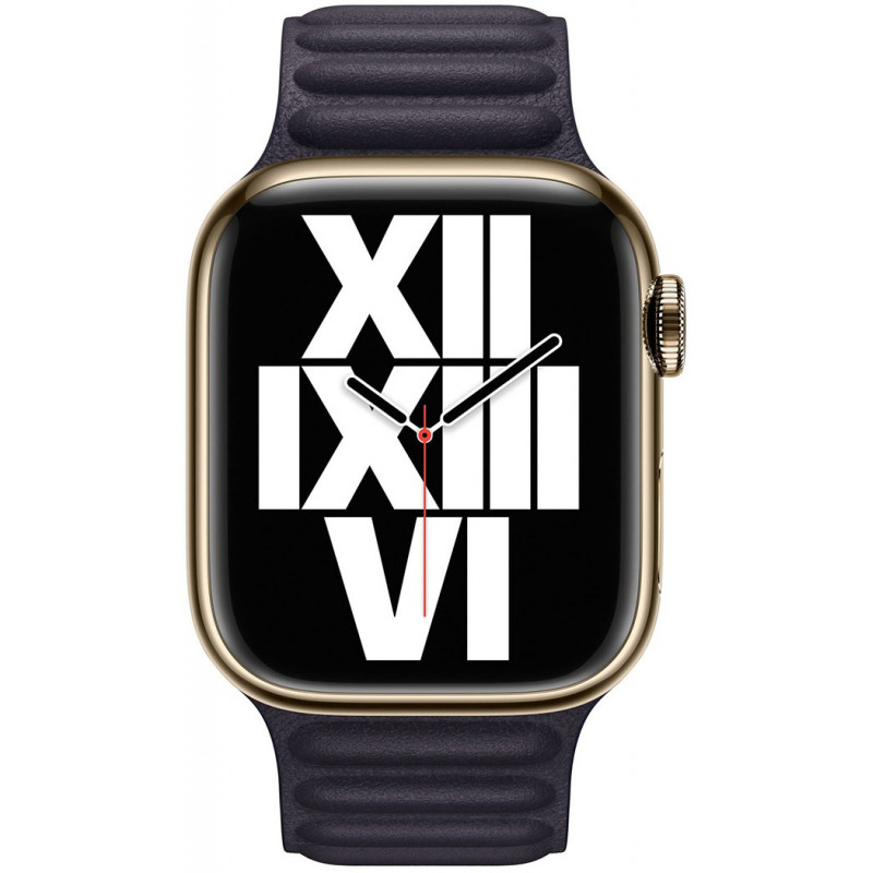 Ремінець Apple Watch 41mm Ink Leather Link – M/L