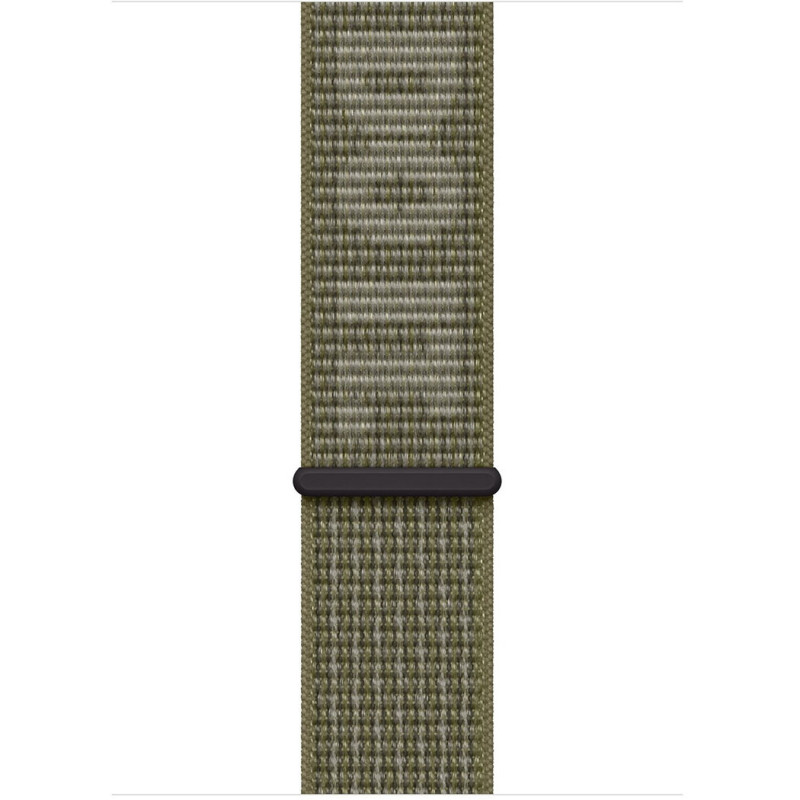 Ремінець Apple Watch 45mm Sequoia/Pure Platinum Nike Sport Loop