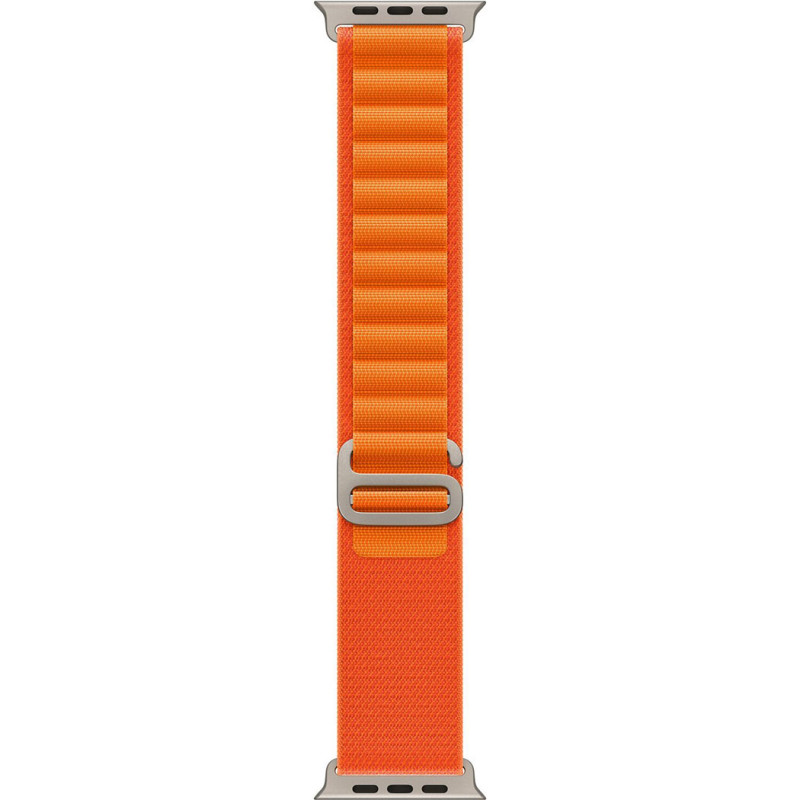 Ремінець Apple Watch 49mm Orange Alpine Loop – Medium